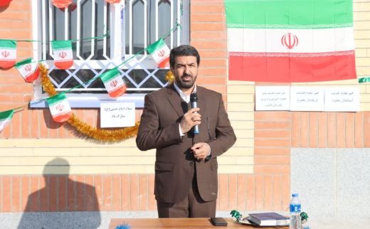 با حضور استاندار همدان دبستان خیری در فامنین بهره برداری شد