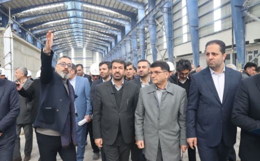 بازدید استاندار همدان از روند اجرایی مجتمع 