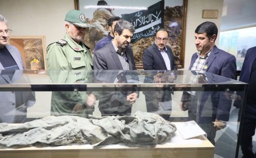 بازدید استاندار همدان از باغ موزه دفاع‌مقدس استان 