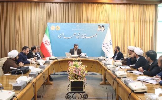 نشست دبیران ستاد امر به معروف و نهی از منکر استان با حمید ملانوری‌شمسی استاندار همدان