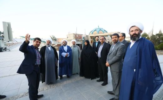 بازدید استاندار همدان باغ موزه دفاع‌مقدس