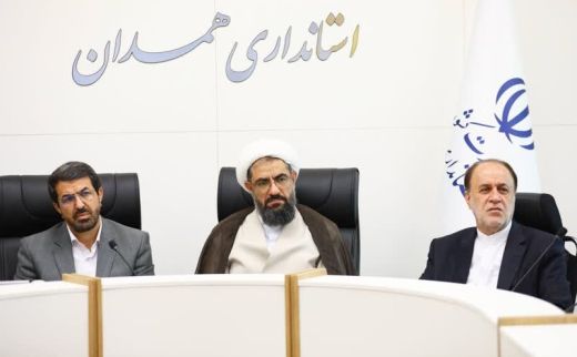  برگزاری جلسه راهبری مدیریت استان به ریاست استاندار همدان