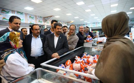 افتتاح بازارچه عرضه مستقيم مرغ، ماهی و گوشت قرمز در همدان  