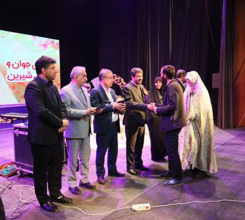 حضورمشاور استاندارو مدیر کل زنان و خانواده  در مراسم جشن جوان و وصال شیرین