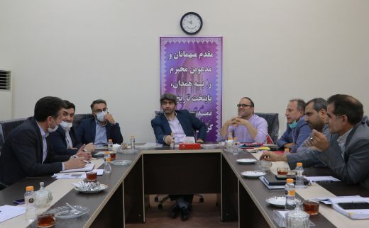 جلسات هماهنگی ستاد سفر ریاست جمهوری به استان همدان