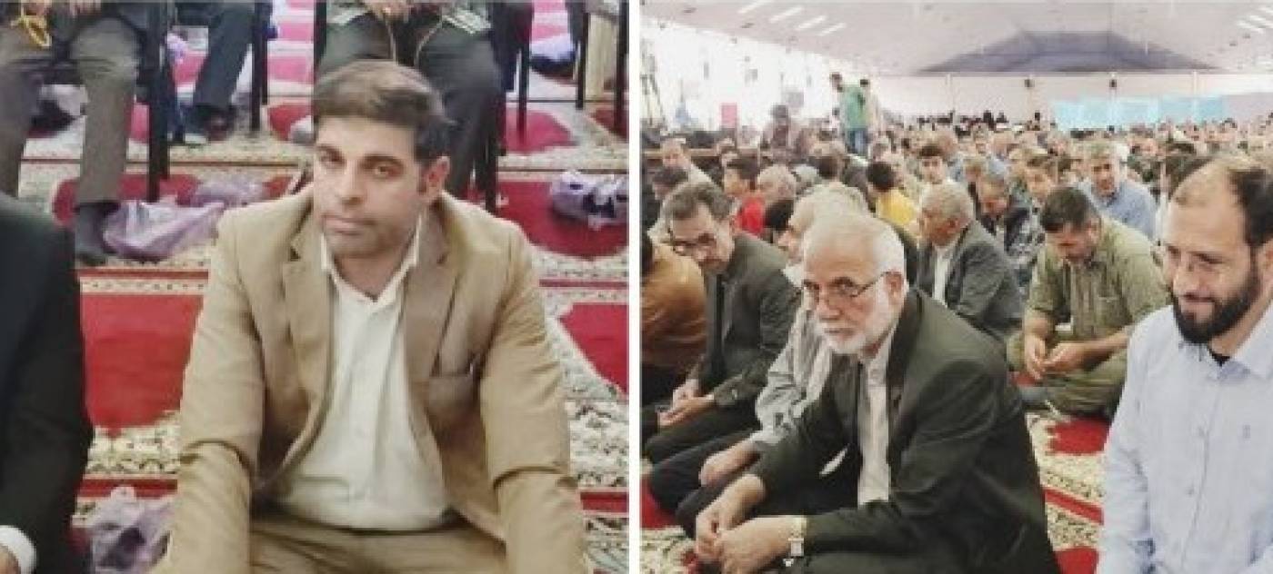 حضور بیرانوند فرماندار شهرستان نهاوند در نماز عبادی سیاسی جمعه