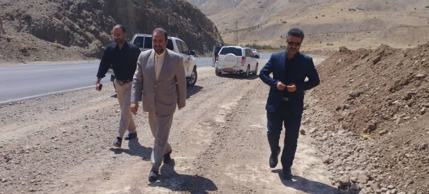 بازدید فرماندار نهاوند از محور نورآباد؛ پیگیری جدی برای ارتقای ایمنی مسیرهای مواصلاتی