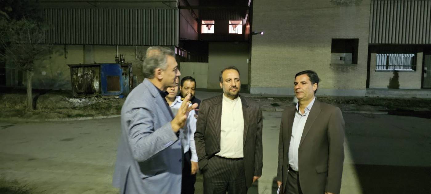 بازدید شبانه فرماندار نهاوند به صورت سرزده از بیمارستان های شهرستان 