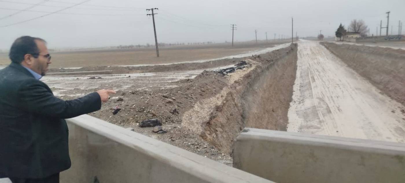 بازدید فرماندار اسدآباد از زیرگذر دهگلان و انتقاد از تأخیر در اجرای تعهدات