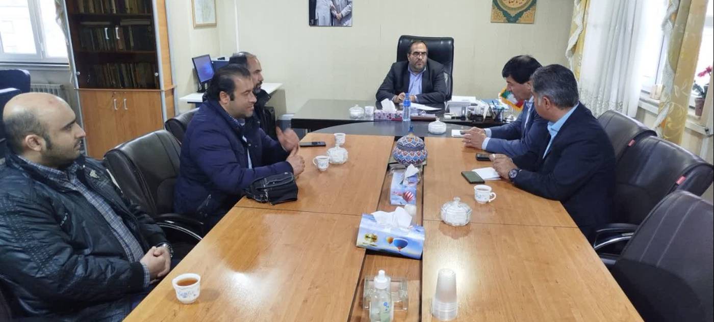 دیدار اعضای نظام مهندسی کشاورزی همدان با فرماندار اسدآباد