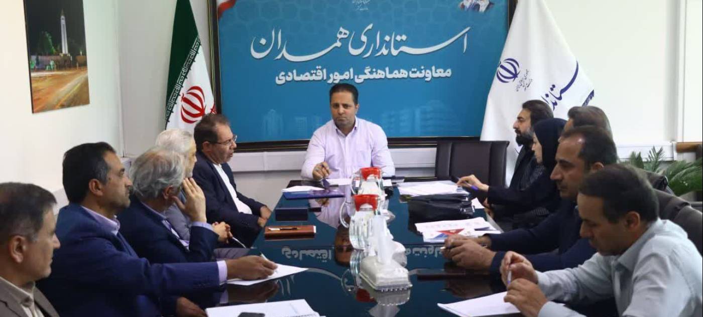 ️برگزاری جلسه پیگیری و رفع مشکلات واحدهای بزرگ اقتصادی استان همدان