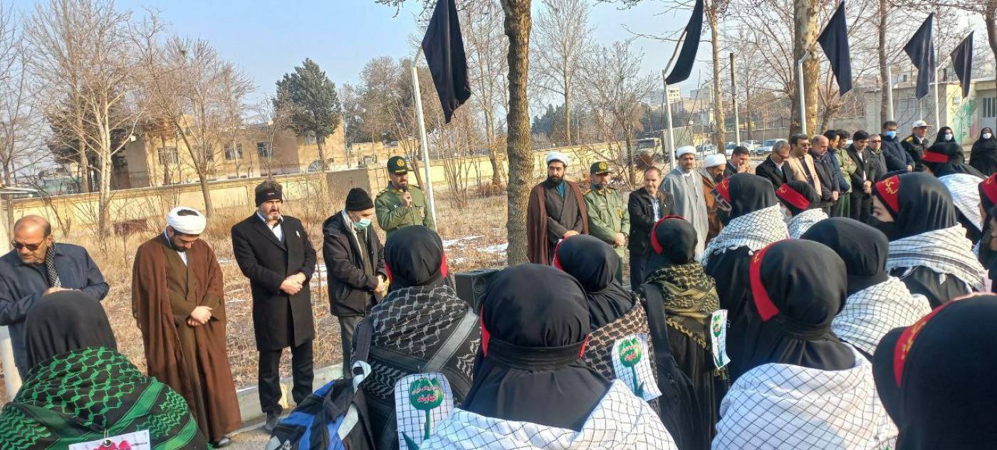 اعزام کاروان راهیان نور سپاه ناحیه نهاوند به مناطق عملیاتی جنوب
