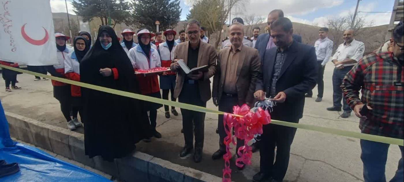 آغاز به کار طرح خدمات نوروزی جمعیت هلال احمر شهرستان تویسرکان