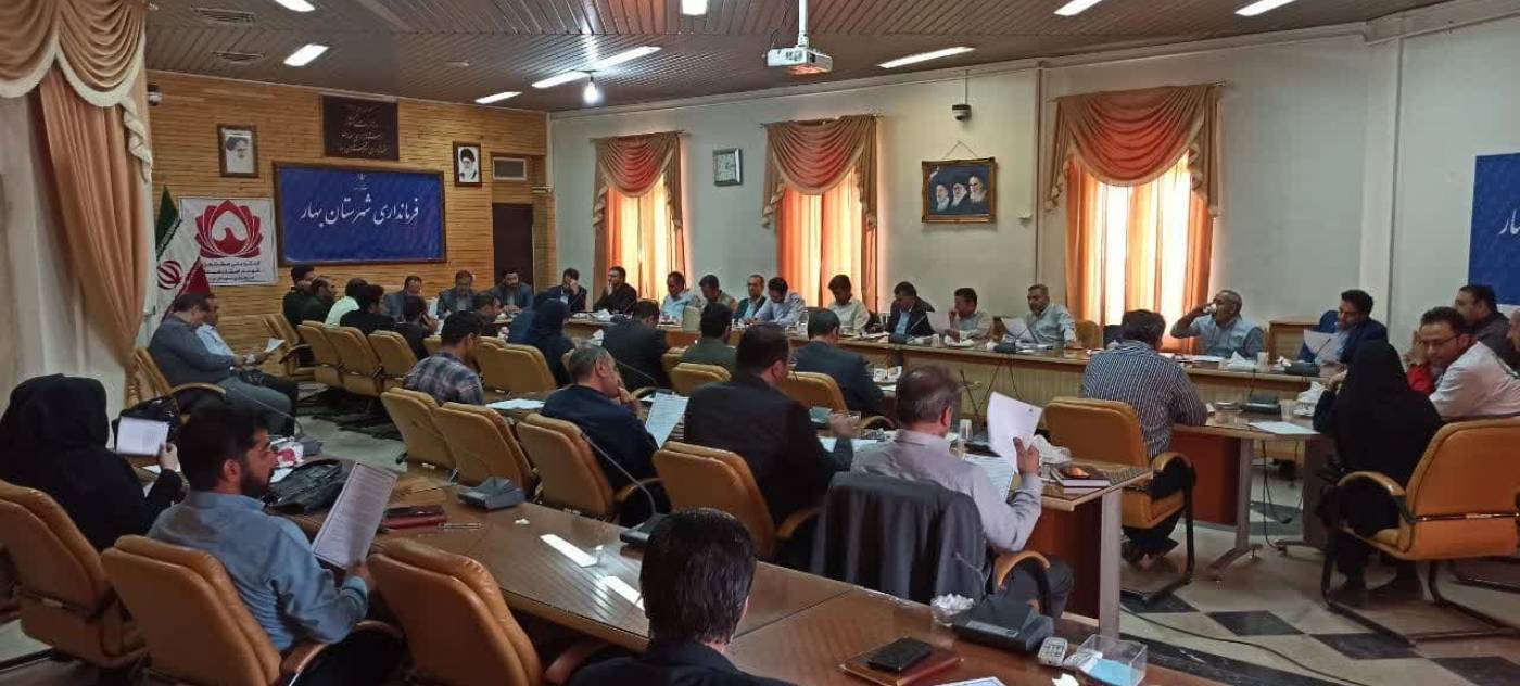 برگزاری مانور لحظه صفر خودمراقبتی ادارات شهرستان بهار