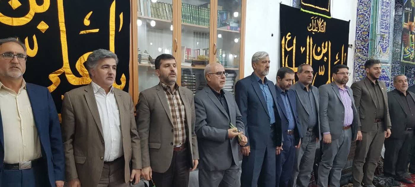 حضور سرپرست فرمانداری شهرستان در مراسم یادواره شهدای روستای آرتیمان