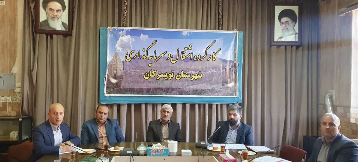 تحقق ۶۵/۷٪ تعهد اشتغال تویسرکان در سال ۱۴۰۴ | افزایش ۲/۲ برابری اعتبارات مشاغل خانگی