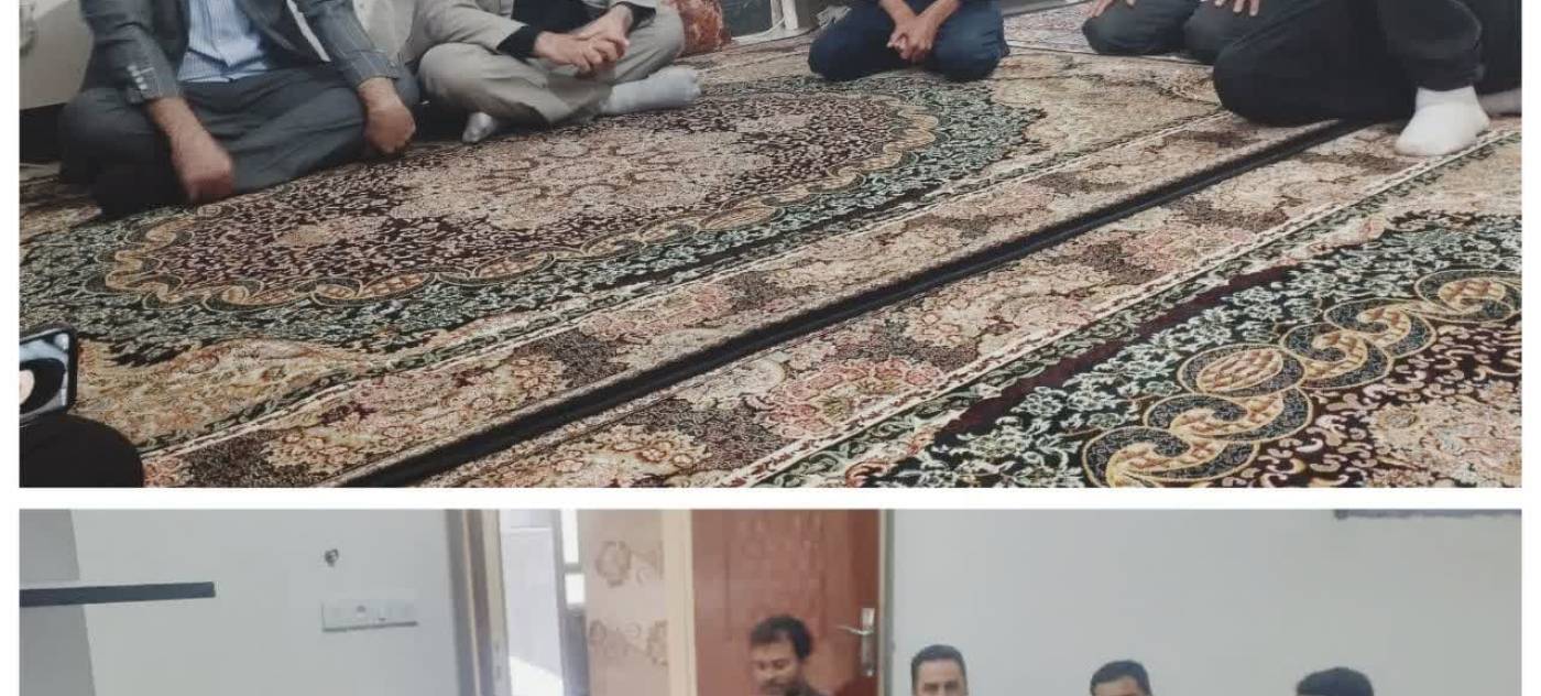 ‍ دیدار فرماندار نهاوند با خانواده سرباز  وظیفه شهیدحسین ظفری / تجلیل از مقام شامخ این شهید والامقام